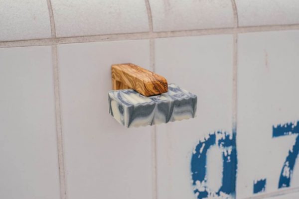 Olijfhouten Zeephouder - Afbeelding 3