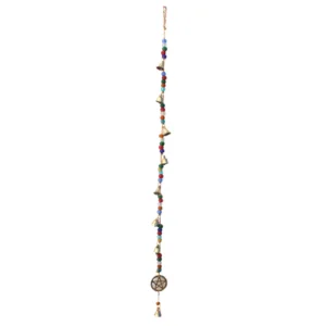 Hanging bells with Metal Pentacle